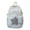 Sky Blue, variant on Celestial Star Commuter Daypack, Textured Cotton-Blend Large Rucksack for Women, Y2K Retro Star Embroidery Backpack with Detachable Star Pouch