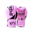 thumbnail image 1 of Greeniant 1 par de guantes de boxeo portátiles para hombres y mujeres, práctica de entrenamiento, guantes de boxeo ajustables, Protector de manos, Boxeo Rosa 12oz Greeniant OD028577-08, 1 of 6