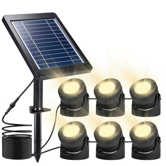 lamp,Modes Adjustable Warm With Head Pond Led Waterproof With 3 Adjustable Warm Waterproof Landscape Set Of 6 Pond Warm White Solar 3 Warm Ip68 With Pond Pool Pond With Warm Ip68 Pond Led Ip68