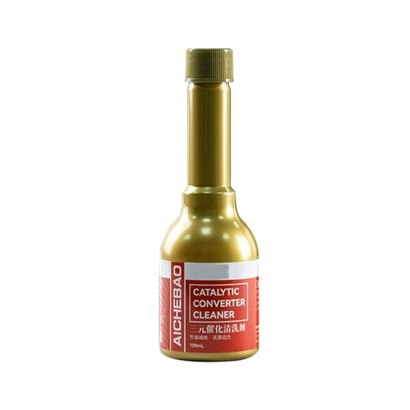 hnowkn Catalytic Converter Cleaner Fuel and Exhaust System Cleaner Oil Carbon Removal Treatment Additive for Gasoline and Diesel Car Deep Cleans Fuel System and Fights Engine Friction 100ml