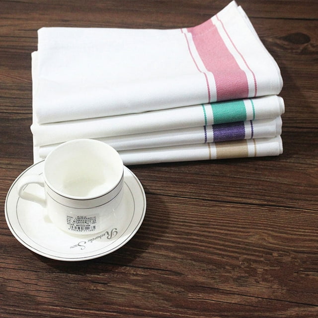 Glass Drying Cloth Washable Water Absorbent Glass Drying Cloth Colorful Towel Kitchen Dish Plate Bowl Dinnerware Kitchenware Cleaning Cloths Purple