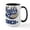 White/Black Inside, variant on CafePress - Coach Wb Navytan 15 Oz Ceramic Large Mug - 15 oz Ceramic Large White Novelty Mug