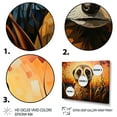 thumbnail image 3 of Designart "Watercolor Serenity Reef Coral" Extra Large Animals Wall Art - Modern Blue Coral Entryway Wall Art, 3 of 4