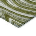 thumbnail image 4 of Addison Rugs Chantille Indoor/Outdoor Transitional Swirls Olive Washable Rectangle Rug, 5' x 7'6", 4 of 6