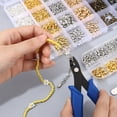 thumbnail image 5 of YIEMEEN Tarnish Proof Metal Positioning Beads Bracelet Alignment Beads Positioning Beads For Resin Clay And Cord Jewelry Making, 5 of 18