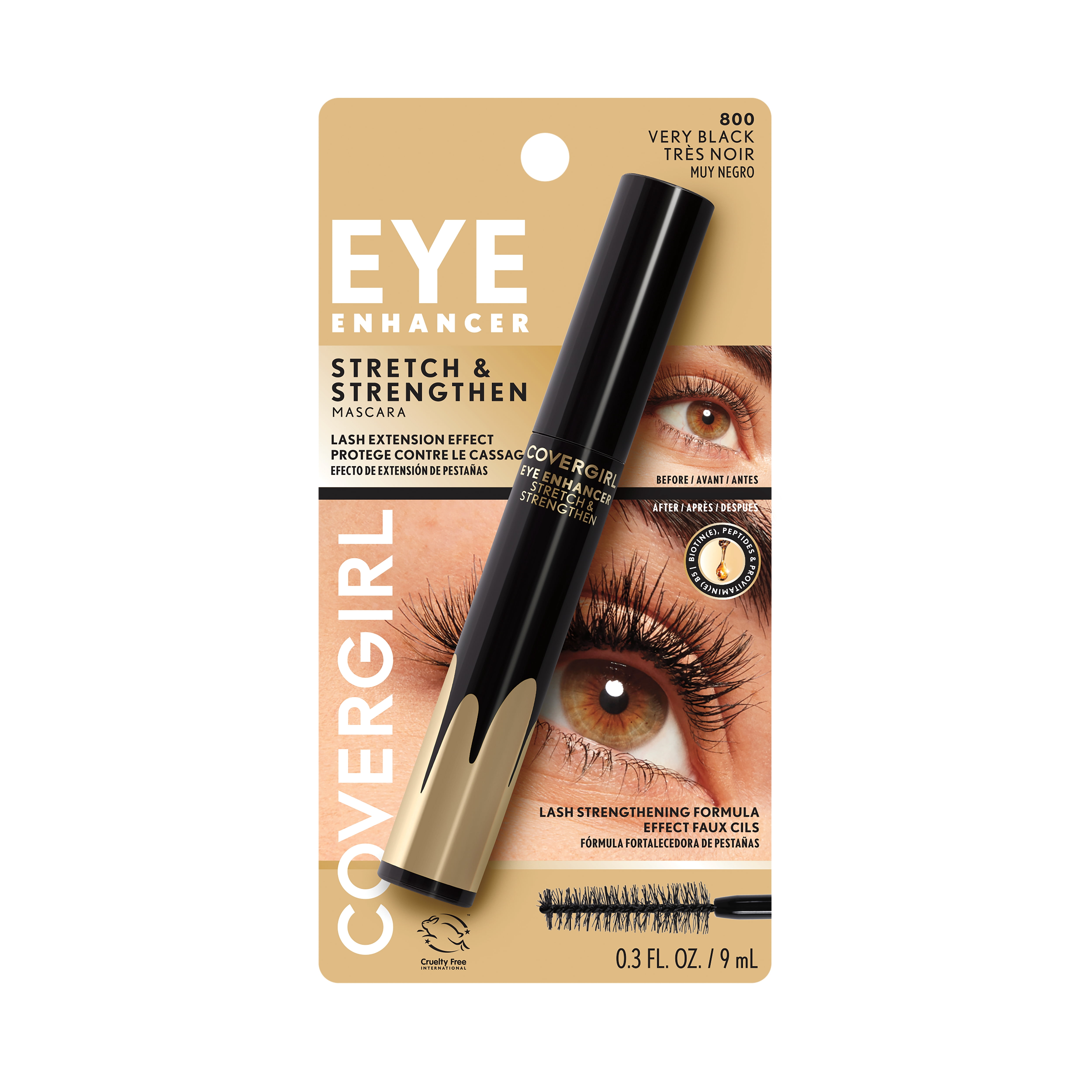 COVERGIRL Exhibitionist Mascara, Very Black, Lengthening Mascara