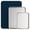 Blue + Mirror Stainless Steel, variant on HONGBAKE Stainless Steel Baking Sheet Set of 3, Non Toxic Uncoated Cookie Sheets for Baking, 9/12/16 inch Baking Sheet Pans for Oven, Blue