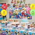 thumbnail image 6 of Paw Patrol Birthday Party Supplies, Paw Patrol Party Decorations & Tableware Sets - Paw Patrol cake Toppers Balloons Backdrops Cups etc. Paw Patrol Themed Birthday Party Decorations for Boys/Girls, 6 of 8
