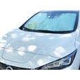 thumbnail image 2 of HeatShield, The Original Windshield Sun Shade, Custom-Fit for Nissan Leaf Hatchback (5D) w/ Sensor 2018, 2019, 2020, Silver Series, 2 of 4
