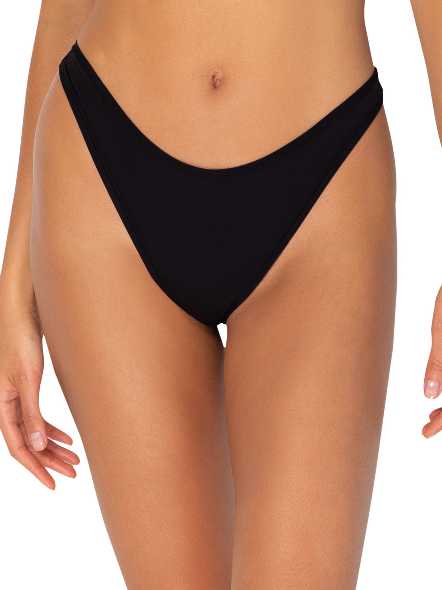 Smart & Sexy Women's Naked Dip Front Thong, 2-Pack, Style-SA1413S 