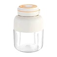 thumbnail image 1 of Batidora de Frutas Portátil con Triturador de Hielo, Recargable por USB, Capacidad de 1300 ml, Incluye Tapas Intercambiables para Mezclar y Beber, Materiales Aptos para Alimentos, 1 of 9