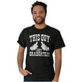 thumbnail image 4 of This Guy Just Graduated Graduation Men's Graphic T Shirt Tees Brisco Brands S, 4 of 5