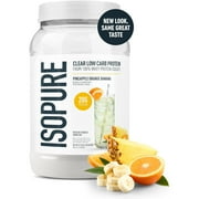 Isopure, Infusions 100% Whey Protein Isolate, 20 g Protein Powder, Pineapple Orange Banana, 1.98 lb, 36 Servings