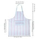 thumbnail image 3 of Delantal de chef profesional con correa ajustable para el cuello y 2 bolsillos | Delantal de cocina de nailon y elastano suave para hombres y mujeres | 100 x 70,5 cm, 3 of 7