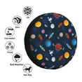 thumbnail image 4 of Naloa Space Cartoon PVC Leather Spare Tire Wheel Cover for Car Truck SUV Camper Trailer Universal Fit many size15 inch, 4 of 6