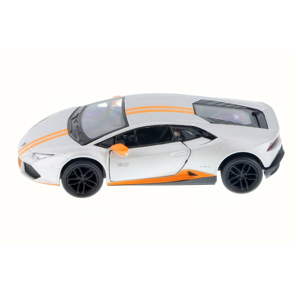 Lamborghini Huracan LP610-4 Avio, Silver - Kinsmart 5401D - 1/36 Scale
