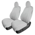 thumbnail image 3 of For 2017-2024 Tesla Model 3 FH Group Neoprene Waterproof Custom Fit Car Seat Covers  Solid Gray - Full Set, 3 of 10