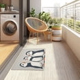 thumbnail image 4 of Yayeee Doormat for Indoor Entrance 32" x 20" Non Slippery Floor Rug, Cute Puffin, 4 of 8