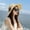 Double Flower-, variant on Straw Hat Female Summer Beach Hat Flowers Can Fold The Sunscreen Big Eaves Of The Sea And The Seaside Fashion Vacation Solar Hat Shading Hat