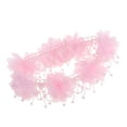 thumbnail image 4 of Lovely Flower Wreath Crown Headwear para 18 pulgadas AG American Doll Doll Girl Gifts Rosado Zulema Guirnalda para el cabello de la muñeca, 4 of 8