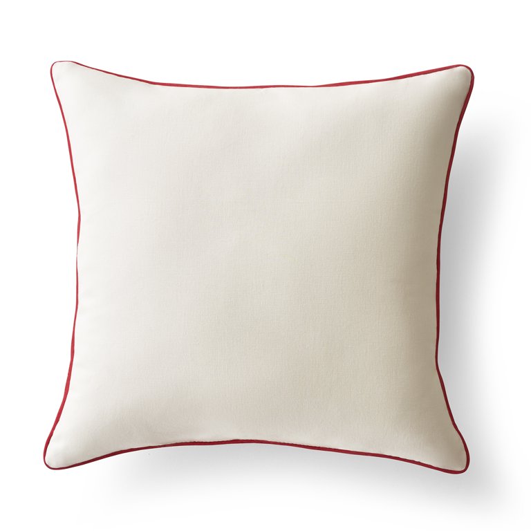 Better Homes & Gardens Merry Christmas Wreath Outdoor Pillow, 20 Better Homes & Gardens Merry Christmas Wreath Outdoor Pillow, 20