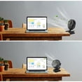 thumbnail image 3 of Portable Handheld Mini Fan 3 Speeds Usb Rechargeable Silent Clip-on Desk Baby Stroller Cooling Fan black, 3 of 5