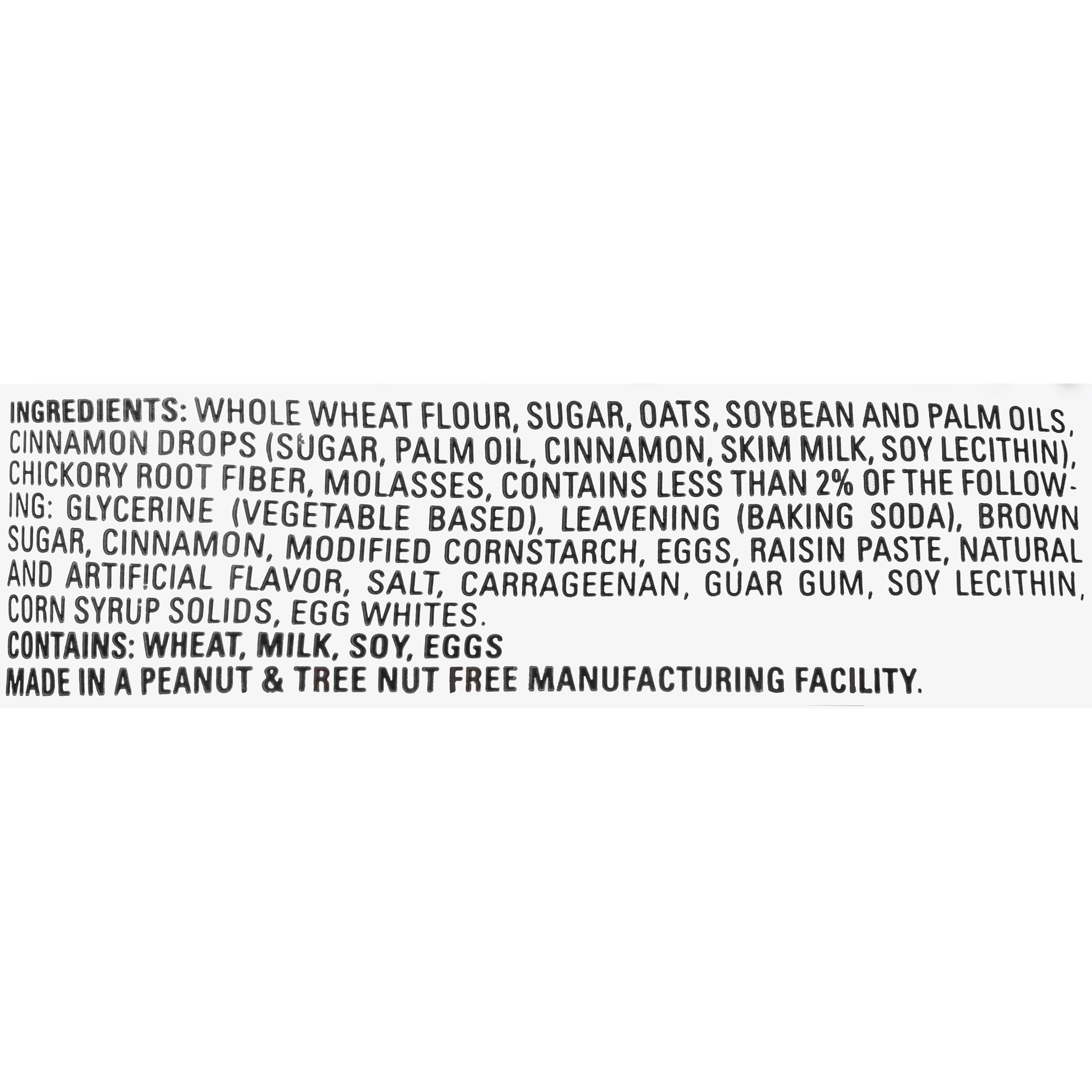 UBR The Ultimate Breakfast Round Nut-Free Breakfast Granola Bar Cookies, Cinnamon, Individually Wrapped, 12 Count