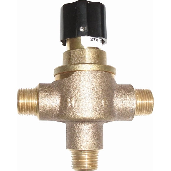 Valve de Mélange, Laiton, 0.5 à 8.5 gpm