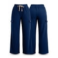 thumbnail image 5 of MLCDZ Cargo Pants Y2K Baggy Streetwear for Women Elastic Waist Ankle Casual Jogger Pants Outdoor Sports Workout Golf Trousers with Multiple Pockets, 5 of 9