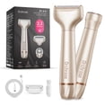 thumbnail image 1 of Afeitadora eléctrica Orchrose OC-A12 2 en 1 recargable para mujer, 1 of 7