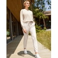 thumbnail image 2 of CRZ YOGA 4-Way Stretch Workout Pants for Women 27" Casual 7/8 Sweatpants Joggers with Pockets, 2 of 5