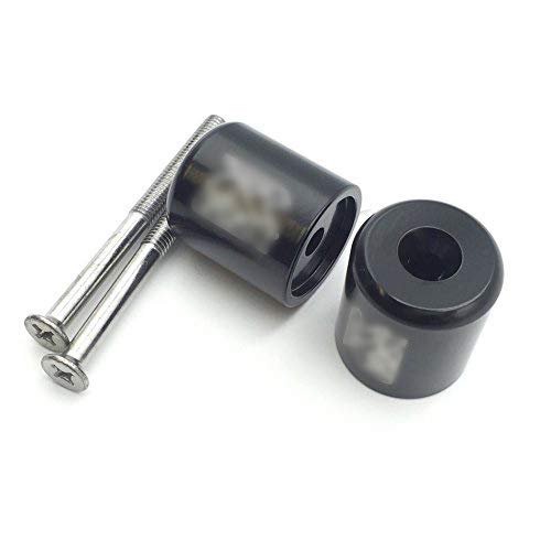 XKMT-Black Bar Ends Compatible With Suzuki Gsxr 600 750 1000 1300 Hayabusa Katana Sv650S Tl1000S Bandit [B01DJJ73TE]