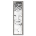 thumbnail image 2 of ArtToFrames 10" x 39" Classic Silver Picture Frame, 10x39 inch Silver Wood Poster Frame (WOM-4926), 2 of 7