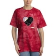 thumbnail image 1 of Abstract Heart W Paint Tie Dye Crystal Women -Image by Shutterstock, Female Small, 1 of 4