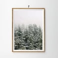 thumbnail image 1 of Póster estético de decoración navideña, carteles e impresiones de alce de bosque de invierno de Navidad, decoración nórdica para el hogar, arte de pared, pintura en lienzo, 1 of 4