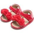thumbnail image 2 of Baby Toddler Girls Boys Sandals - Soft Rubber Sole Leather Baby Walking Shoes(Infant/Toddler), 2 of 5