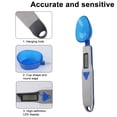 Digital Spoon Scale with 3 Measuring Spoons, 500g/0.1g High Precision ...