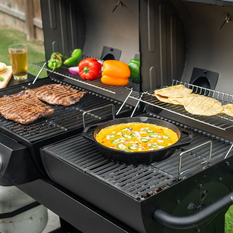 Charcoal Grill Smoker Combo