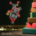 thumbnail image 2 of Glowneon Santa Claus Upside Down Neon Sign, Funny Santa Led Sign, Merry Christmas Sign, 2 of 4