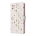 thumbnail image 3 of Wallet Case for iPhone XS/X 5.8 Inch, Premium Flower Pattern Bronzing PU Leather Soft TPU Shockproof Flip Folio Phone Case with Card Slots Magnetic Clasp Wrist Strap Kickstand Cover,Dried Flowers, 3 of 8