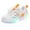 White, variant on BAnala Toddler Boys Girls Light Up Shoes Little Kids Flashing Led Sneakers (White,3-3.5 Years)