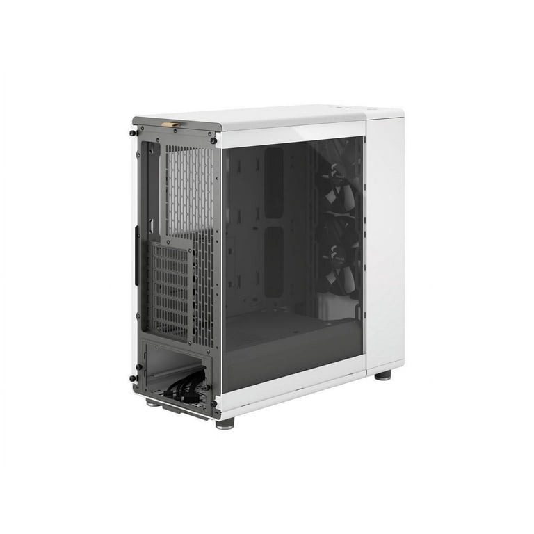 Fractal Design North ATX mATX Mid Tower PC Case - Chalk White