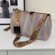 thumbnail image 1 of Bolso de mano de gran capacidad con cremallera para mujer choque de colores para salidas de trabajo uso diario, 1 of 8