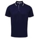 thumbnail image 1 of Premier - Polo Coolchecker Contraste de Pique para Hombre (Marino, Blanco), 1 of 3
