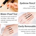 thumbnail image 4 of Lápiz de cejas resistente al agua, 5 unidades, marcador para teñir cejas, maquillaje, lápiz potenciador de cejas, lápiz de microblading profesional, cosméticos para ojos, 4 of 6