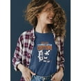 thumbnail image 2 of My Steamboat Captain Costume T-shirt Color Women's -SmartPrintsInk Designs, 2 of 4