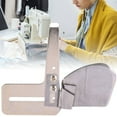Edge Hemmer Single Up Turn Edge Folder Hemming Attachment for Sewing