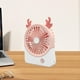 thumbnail image 5 of Ventilador de escritorio USB, miniventilador silencioso con diseño de ciervo, regalos, ventilador Personal, ventilador de refrigeración, ventilador ci, 5 of 8