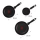 thumbnail image 3 of Set 3 Sartenes 12/20/24 cm T-Fal Antiadherente Negro, 3 of 5