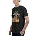 thumbnail image 5 of Little Caesars Men'S Basic Short Sleeve T-Shirt Fashionable Black Small, 5 of 8
